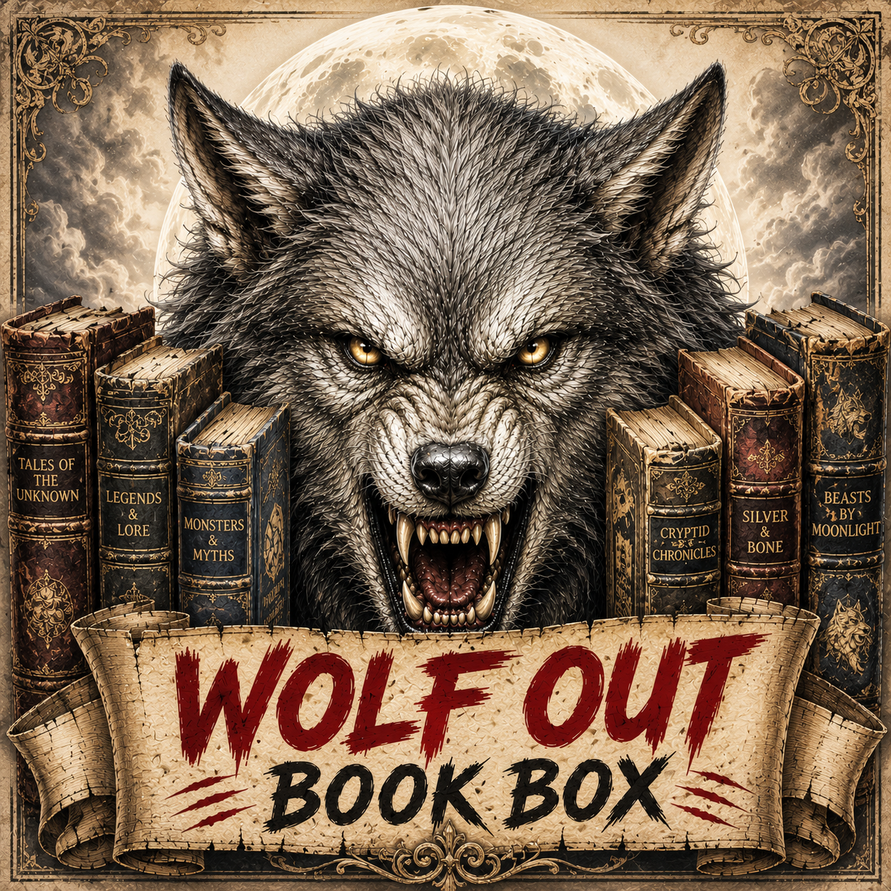 Wolf Out Book Box- The Case of the Werewolf